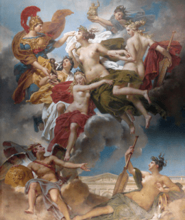 Les Nymphes de Parthénope 120x80 cm