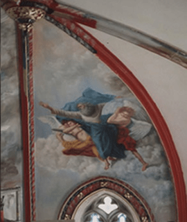 Fresque de Plafond chapelle