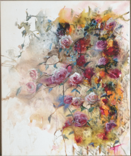 Ruisselement de roses